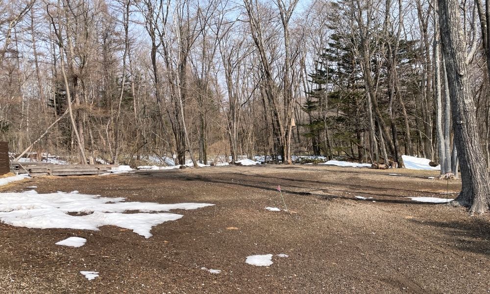 浅間大滝キャンプ場 陽だまりサイト