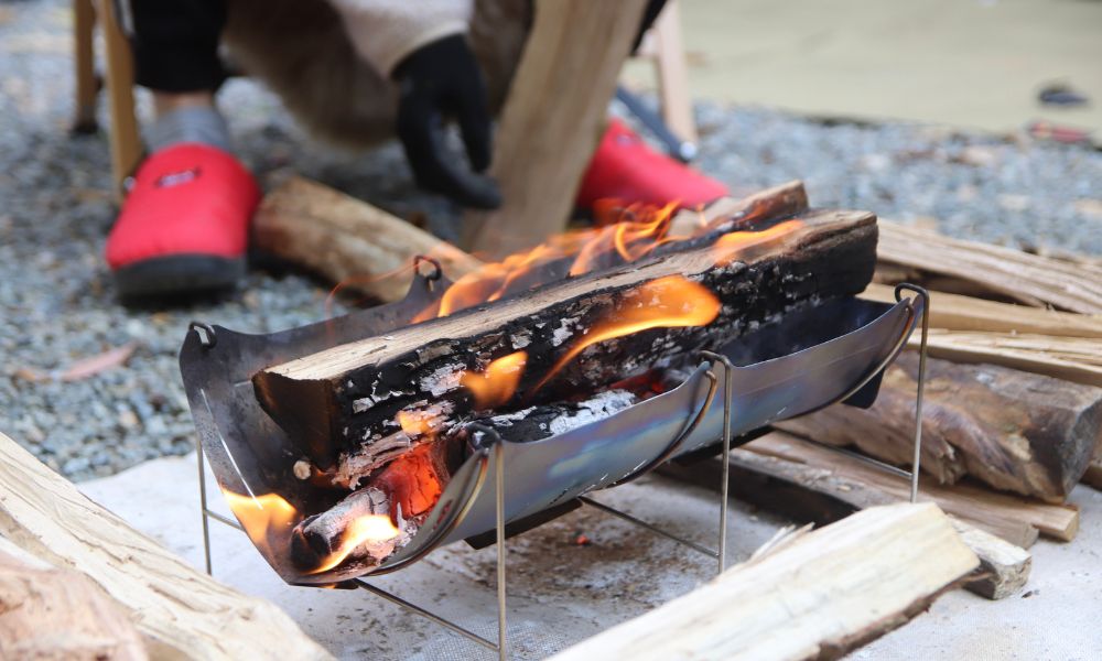Grandma’s Garden Kamitonda 焚き火