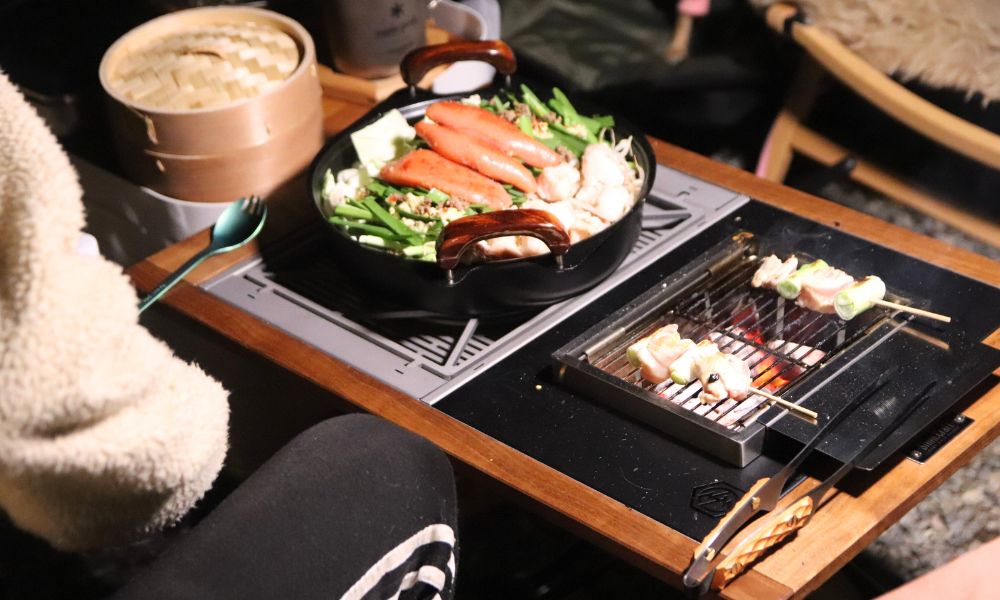 Grandma’s Garden Kamitonda 夕食を楽しむ