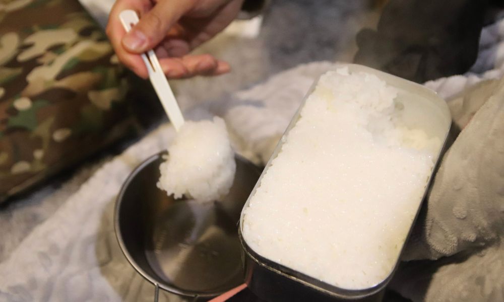 Grandma’s Garden Kamitonda ふっくらご飯を炊いた