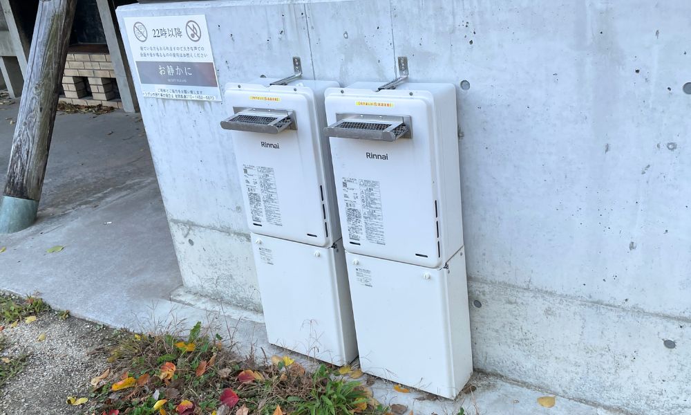 グリーンパーク山東 温水の出る炊事場 ガス