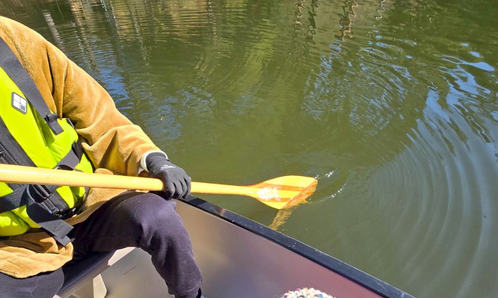 おおぐて湖キャンプ場 カヌー